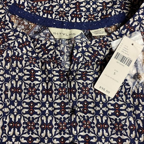 ANTHROPOLOGIE 11-1-TYLHO Peasant Blouse S - Picture 3 of 11